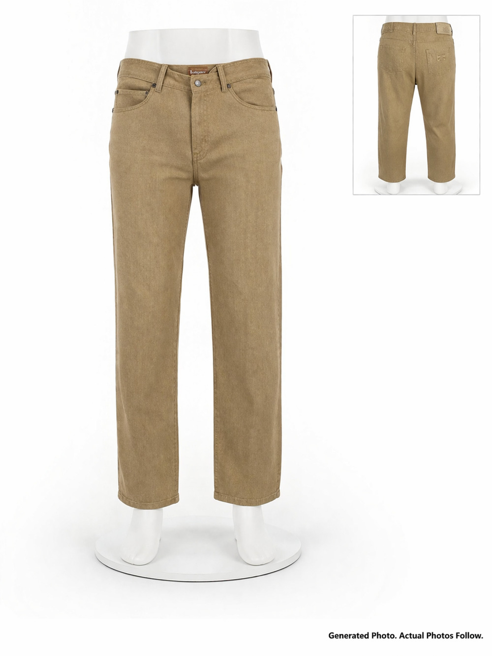 Haband Tailgater Men's Jeans size 38 Relaxed Comfort Waist 100% Cotton